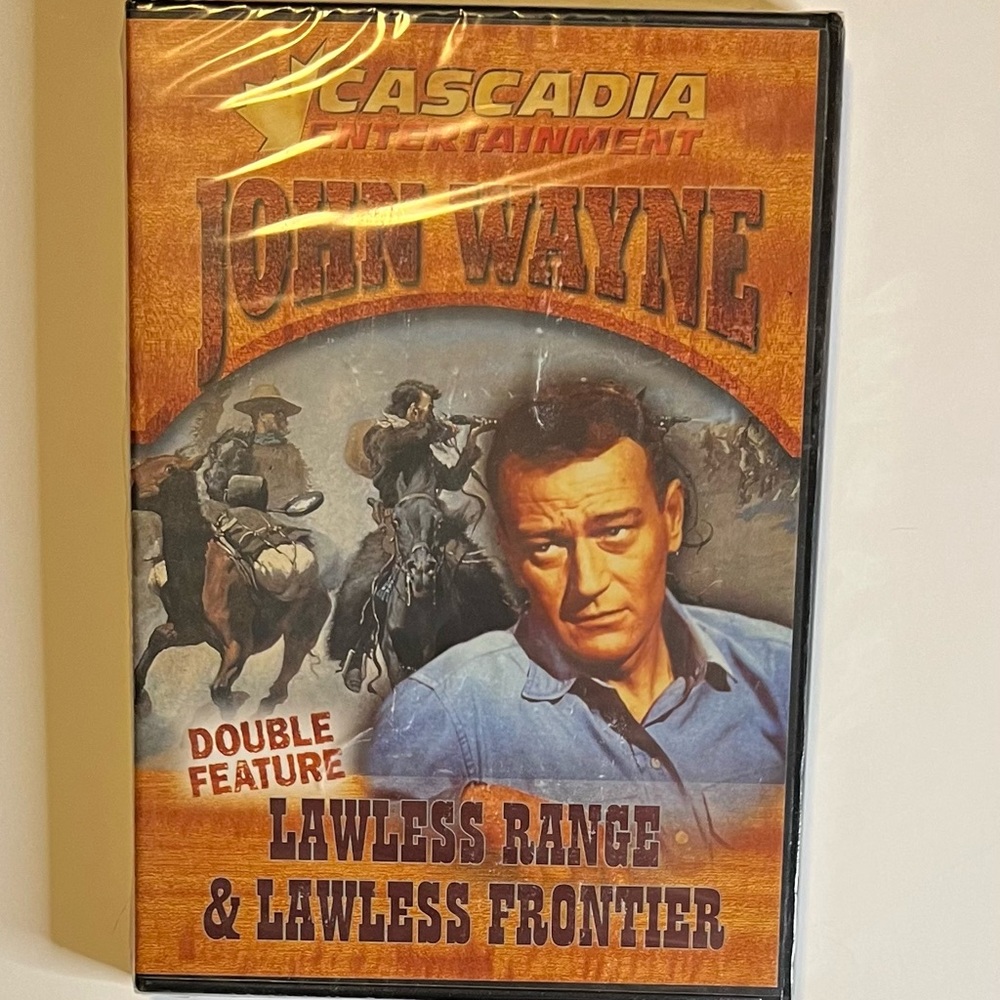 DVD - John Wayne- Double Feature Western  Sealed
